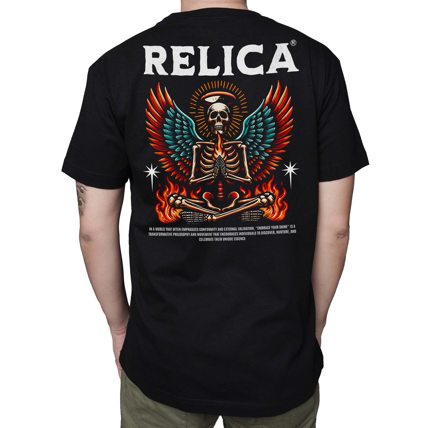 Regular Tee "Skull Angel"