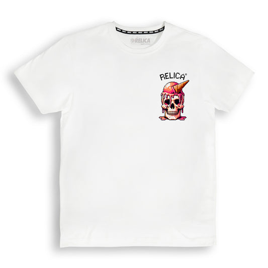 Regular Tee "Skull Cream"