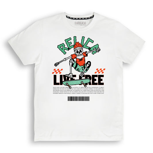 Regular Tee "Live Free"