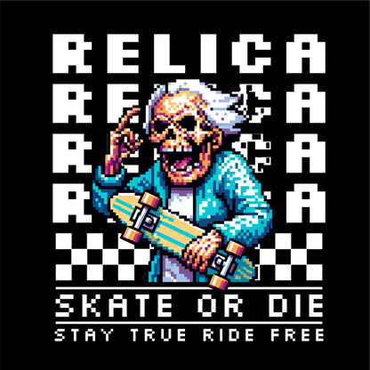 Regular Tee "Skate or Die"